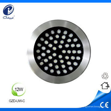 Stainless steel housing 12W led underwater light